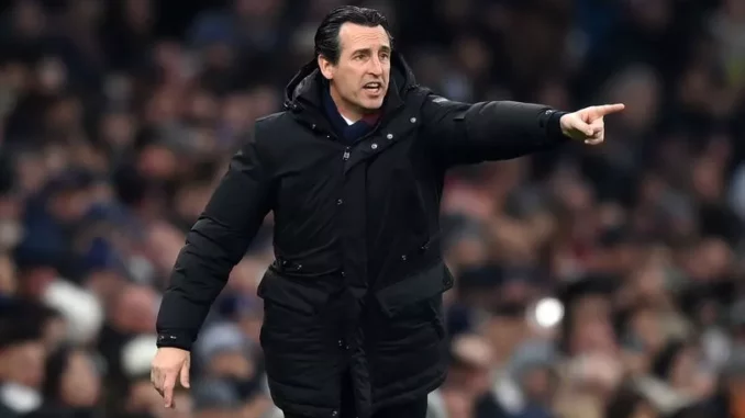 Unai Emery told that he has a "big problem" at Aston Villa.