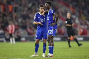 Leicester player was left feeling let down. After the final whistle 