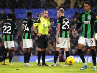 Referees are accused of "changing rules" after Brighton "robbed in broad daylight" against Chelsea