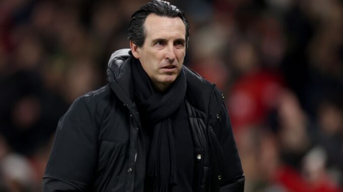 What Unai Emery told Aston Villa's players after Manchester United comeback at Old Trafford