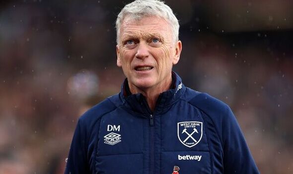 David Moyes makes it very clear he was unhappy with 25-year-old West Ham man during Crystal Palace draw.