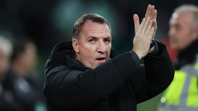 Talk of sacking Brendan Rodgers is premature