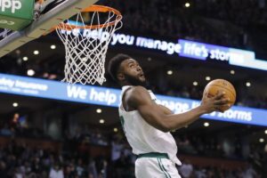 Celtics’ Jaylen Brown Is Perfect Candidate For NBA Dunk Contest