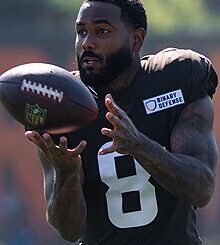 wide receiver for the Cleveland Browns