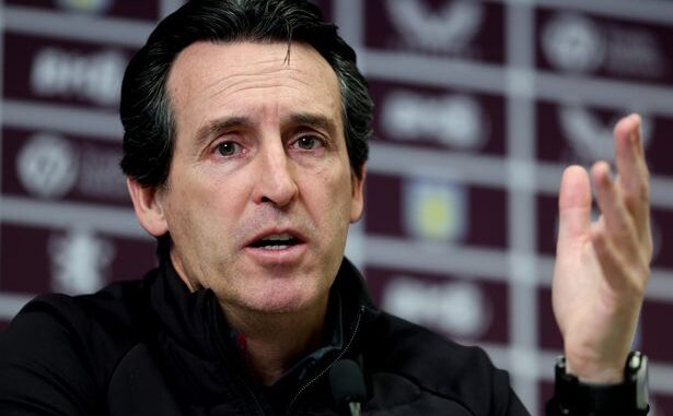 Unai Emery issues Aston Villa injury updates ahead of Brentford.