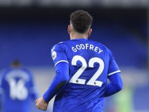 Tottenham are 'looking at' deal for Everton defender Ben Godfrey.