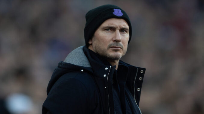 Frank Lampard, the former manager of Everton, "could take over" a non-European team in a new managerial capacity.