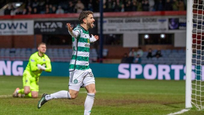 Celtic hit form as Storm Mikey batters Dundee