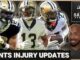 Saints Final Injury Report | Week 17