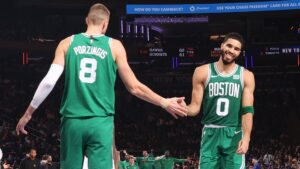 Celtics: Boston gets mixed bag of Jayson Tatum, Kristaps Porzingis injury updates