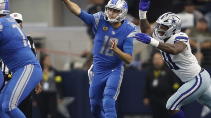 Detroit Lions Jared Goff Faces Tough Challenge in Dallas Cowboys Defense