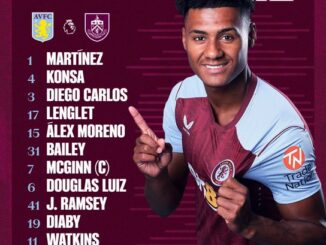 Confirmed Villa XI Vs Burnley: Important two changes from Emery