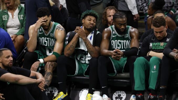 Jaylen Brown reacts to former Celtics teammate joining rival