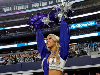 Cowboys cheerleader chastises Packers players for their in-game act