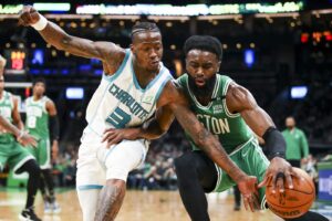 How Jaylen Brown, a star for the Celtics, Reacted When He Saw Terry Rozier