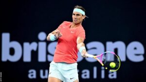 Nadal roars to victory in singles comeback