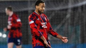 Cyriel Dessers hasn't won over Rangers fans despite his cup goal against Dumbarton