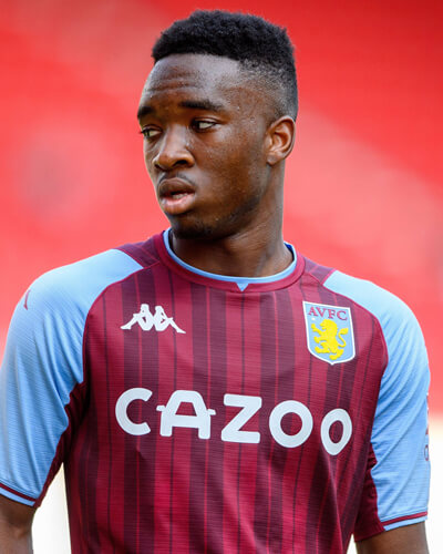 20-year-old Aston Villa midfielder Lamare Bogarde