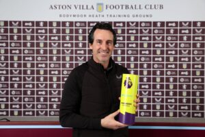 Emery wins PL Manager of the Month award!