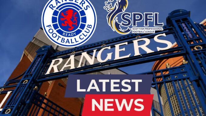 Rangers 'let me go' transfer plea