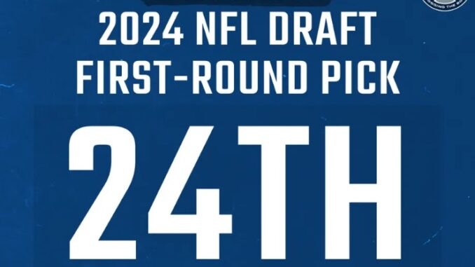 2024 NFL Draft: Dallas Cowboys officially hold 24th overall pick in first round