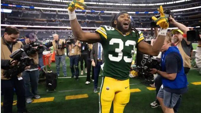 Powerful Aaron Jones Message During Wild Card Goes Viral-News report