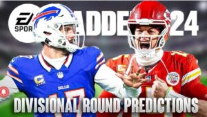 Madden 24 Simulates - NFL Divisional RoundPredictions - Bills Advance