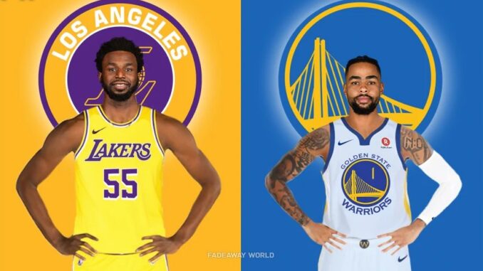 Lakers Reportedly Offered D'Angelo Russell To Warriors In Exchange For,..