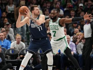 Jaylen Brown outduels Luka Doncic in Celtics win over Dallas...