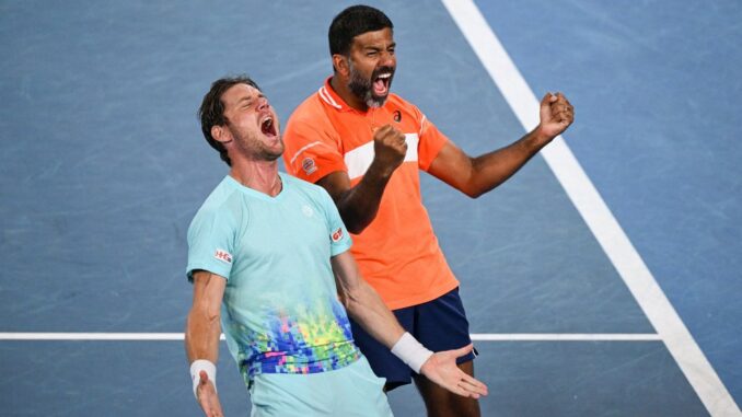 Australian Open Final: Rohan Bopanna becomes oldest-ever man to win Grand Slam