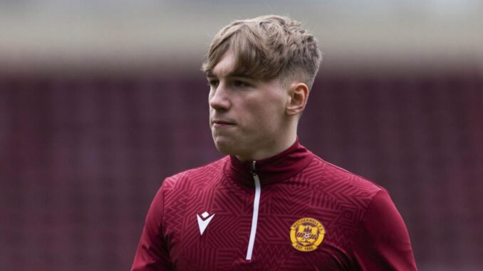 Adam Montgomery is severely injured during his loan from Motherwell.