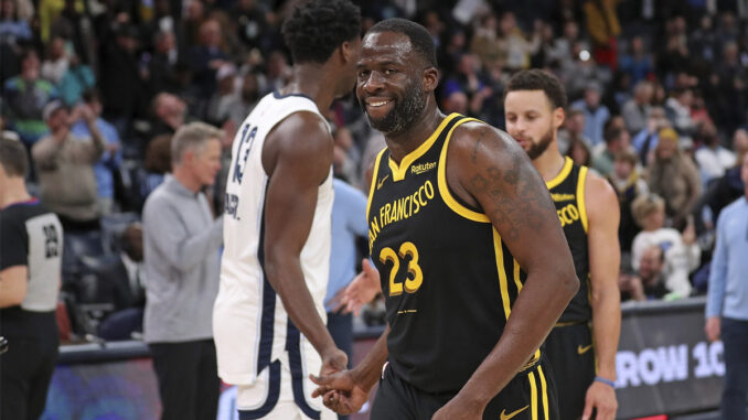 Draymond points out irony of Grizzlies fans' boos in Warriors return