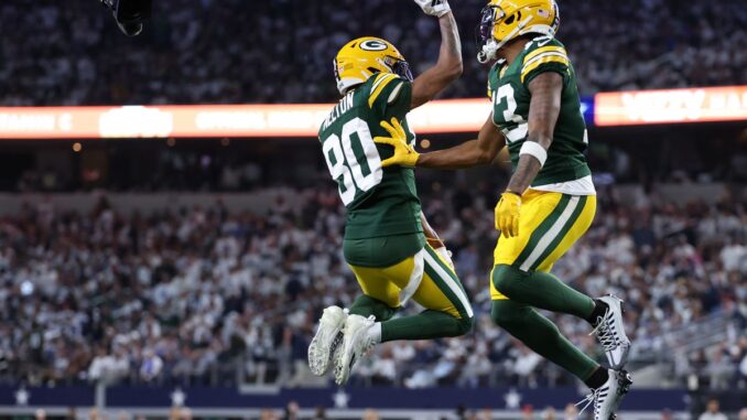 The Packers’ wide receiver world is flat