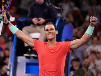 Nadal roars to victory in singles comeback