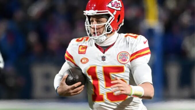 Luka Doncic approves with Patrick Mahomes of the Kansas City Chiefs sending a two-word warning to the Baltimore Ravens.