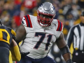 According to a Patriots free agency rumor, Michael Onwenu is allegedly leaving New England.