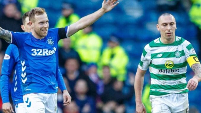 Scott Brown labels Rangers noisy neighbours who have talked themselves into title trouble against silent Celtic assassins