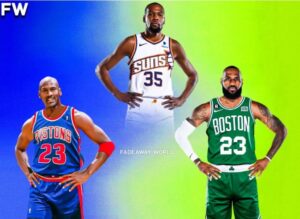 Kevin Durant Claps Back At Fan's GOAT Debate Analogy Involving Michael Jordan Joining Pistons And LeBron James Joining Celtics