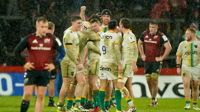 Munster v Northampton: Five takeaways as Saints overcome controversial red card with Fin Smith steering them to victory