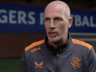 Manager says there are "on the right track" negotiations about a £4 million guy joining Rangers.